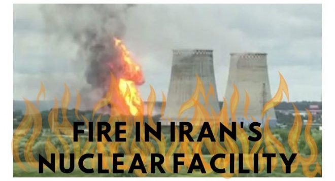 iran on fire