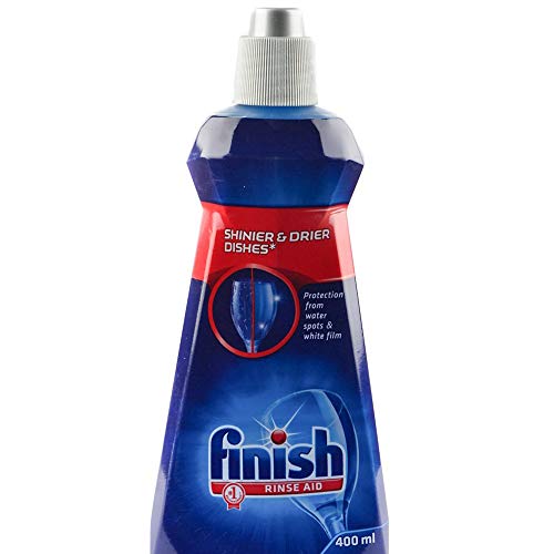 Finish Dishwasher Rinse Aid, Shine & Dry - 400 ml
