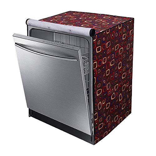 GURU-ISHMA Printed Dishwasher Cover for- Bosch 12 Place Settings Free Standing Model