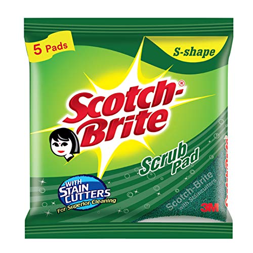 Scotch-Brite Scrub Pad (Regular) - Pack of 5