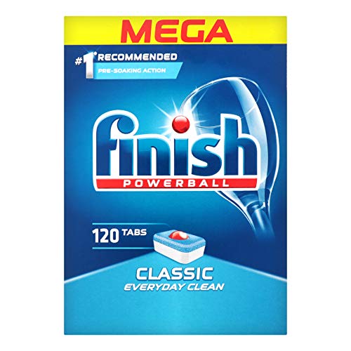 Finish Powerball Classic 120 Dishwasher Tablets Mega